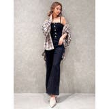 BACKリボンデニムロンパース | GYDA | 詳細画像30 