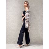 BACKリボンデニムロンパース | GYDA | 詳細画像31 