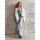 BACKリボンデニムロンパース | GYDA | 詳細画像48 