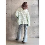 BACKリボンデニムロンパース | GYDA | 詳細画像50 