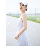 バックオープンサテンキャミロングワンピース | GYDA | 詳細画像8 