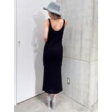 TWISTショルダーストラップソフトタッチロングワンピース | GYDA | 詳細画像18 