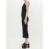 TWISTショルダーストラップソフトタッチロングワンピース | GYDA | 詳細画像24 