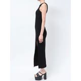 カットアウトテレコスリットロングワンピース | GYDA | 詳細画像42