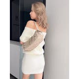 ブラウジングオフショルシャギーニットワンピース | GYDA | 詳細画像12