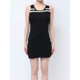 ネックラインノースリーブタイトミニワンピース | GYDA | 詳細画像13