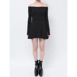 オフショルフレアワンピース | GYDA | 詳細画像22