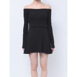 オフショルフレアワンピース | GYDA | 詳細画像25