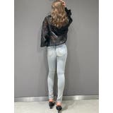 シアーラインストーンショートシャツ | GYDA | 詳細画像13 