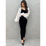 シアーラインストーンショートシャツ | GYDA | 詳細画像31 