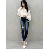 シアーラインストーンショートシャツ | GYDA | 詳細画像36 