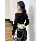 シャーリング2WAYショートカーディガン | GYDA | 詳細画像11