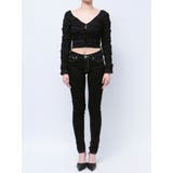 シャーリング2WAYショートカーディガン | GYDA | 詳細画像31