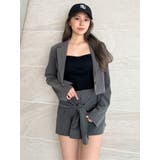 ウエストデザインスカートライクショートパンツ【SETUP着用可】 | GYDA | 詳細画像42