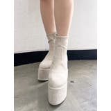 【厚底】バルキーショートブーツ | GYDA | 詳細画像43