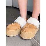 ムートンライクプラットフォームスリッポン | GYDA | 詳細画像1 