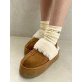 ムートンライクプラットフォームスリッポン | GYDA | 詳細画像22 