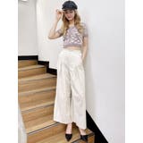 2WAYレオパードハーフスリーブニットトップス | GYDA | 詳細画像10 