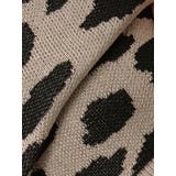 2WAYレオパードハーフスリーブニットトップス | GYDA | 詳細画像43 