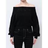 Symmetry GYDAアイレットオフショルニットトップス | GYDA | 詳細画像13