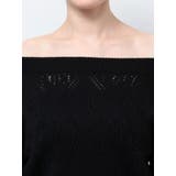 Symmetry GYDAアイレットオフショルニットトップス | GYDA | 詳細画像16