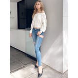 Symmetry GYDAアイレットオフショルニットトップス | GYDA | 詳細画像7