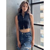 ブリーチＷファスナーノースリトップス | GYDA | 詳細画像5 