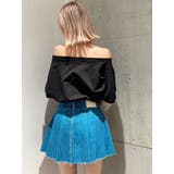 Square gyda エンボス オフショル トップス | GYDA | 詳細画像19