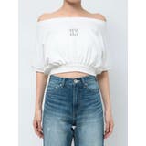 Square gyda エンボス オフショル トップス | GYDA | 詳細画像29