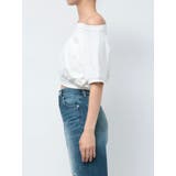 Square gyda エンボス オフショル トップス | GYDA | 詳細画像30