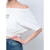 Square gyda エンボス オフショル トップス | GYDA | 詳細画像33