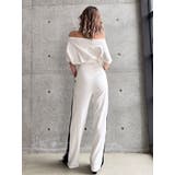 Square gyda エンボス オフショル トップス | GYDA | 詳細画像9