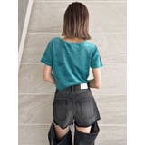 CHILLAXING embroideryベロアトップス | GYDA | 詳細画像16