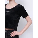 CHILLAXING embroideryベロアトップス | GYDA | 詳細画像25