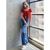 フロントホールカットトップス | GYDA | 詳細画像6 