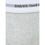 BM＆WB JQリブUNDERWEAR | GYDA | 詳細画像16 