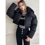 ブラック | 2WAYデザイン中綿コート | GYDA