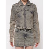 USEDケミカルウォッシュストレッチデニムジャケット【SETUP着用可】 | GYDA | 詳細画像29