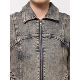 USEDケミカルウォッシュストレッチデニムジャケット【SETUP着用可】 | GYDA | 詳細画像32