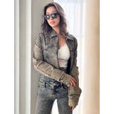 USEDケミカルウォッシュストレッチデニムジャケット【SETUP着用可】 | GYDA | 詳細画像4