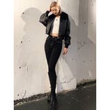 vintage processingフェイクレザーショートブルゾン | GYDA | 詳細画像15