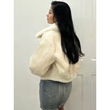 vintage processingフェイクレザーショートブルゾン | GYDA | 詳細画像18