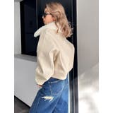 vintage processingフェイクレザーショートブルゾン | GYDA | 詳細画像24