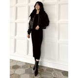 vintage processingフェイクレザーショートブルゾン | GYDA | 詳細画像50