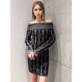 オフショルケーブルタイトニットワンピース | GYDA | 詳細画像10 