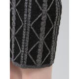 オフショルケーブルタイトニットワンピース | GYDA | 詳細画像20 