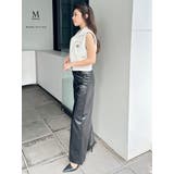 フェイクレザーワイドパンツ | GYDA | 詳細画像12