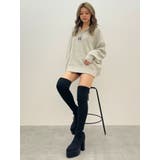 チャンキーソールサイハイニットブーツ | GYDA | 詳細画像41