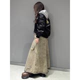 MCP SIDERIPPED OVERLAPケミカルデニムロングスカート | GYDA | 詳細画像18