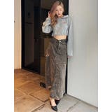 MCP SIDERIPPED OVERLAPケミカルデニムロングスカート | GYDA | 詳細画像20